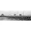 St Kilda Pier Sunset, Black And White (Long) 1 St Kilda Pier Sunset, Black And White (Long) -WALL ART DESGIN SALE st kilda pier sunset black and white long canvas stretched canvas 60x20cm 608919