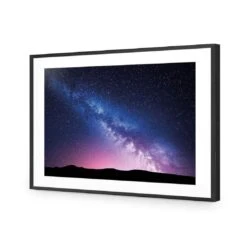 Star Stroke On The Milky Way I -WALL ART DESGIN SALE star stroke on the milky way i acrylic glass with border black frame 45x30cm 230168