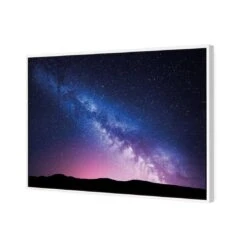 Star Stroke On The Milky Way I -WALL ART DESGIN SALE star stroke on the milky way i canvas white floating frame 45x30cm 287442