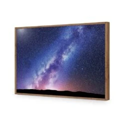Star Stroke On The Milky Way II -WALL ART DESGIN SALE star stroke on the milky way ii acrylic glass no border natural frame 45x30cm 274972