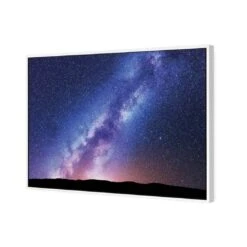 Star Stroke On The Milky Way II -WALL ART DESGIN SALE star stroke on the milky way ii canvas white floating frame 45x30cm 399198