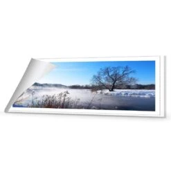 Steamy Lake (Long) -WALL ART DESGIN SALE steamy lake long canvas rolled canvas 60x20cm 478899