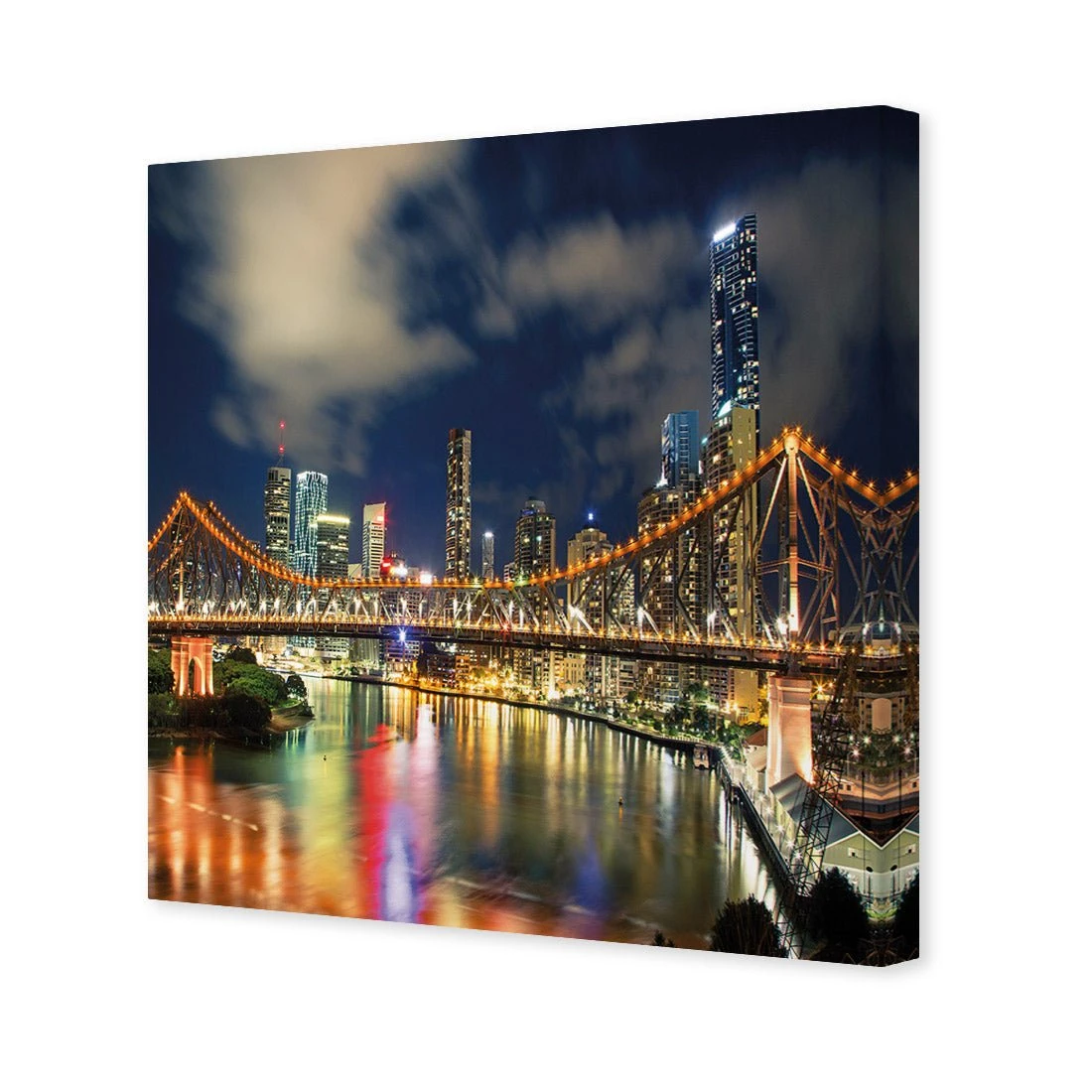 Story Bridge 2015 (square) Story Bridge 2015 (square) -WALL ART DESGIN SALE story bridge 2015 square canvas stretched canvas 37x37cm 628118