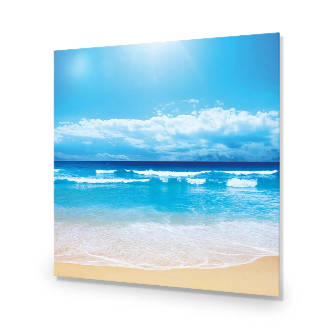 Summertime Beach (square) Summertime Beach (square) -WALL ART DESGIN SALE summertime beach square acrylic glass no border no frame 37x37cm 429792