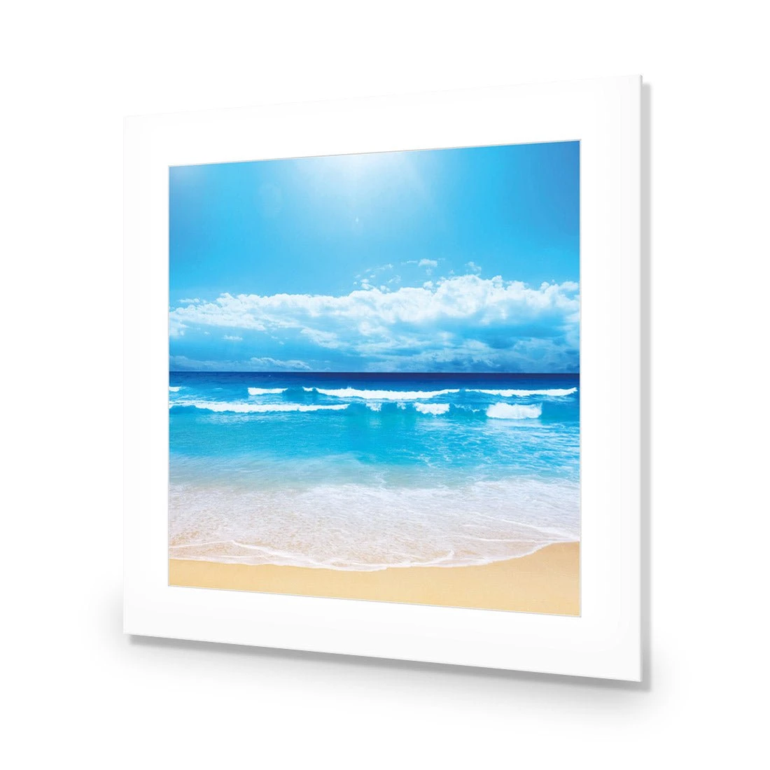 Summertime Beach (square) Summertime Beach (square) -WALL ART DESGIN SALE summertime beach square acrylic glass with border no frame 37x37cm 404072