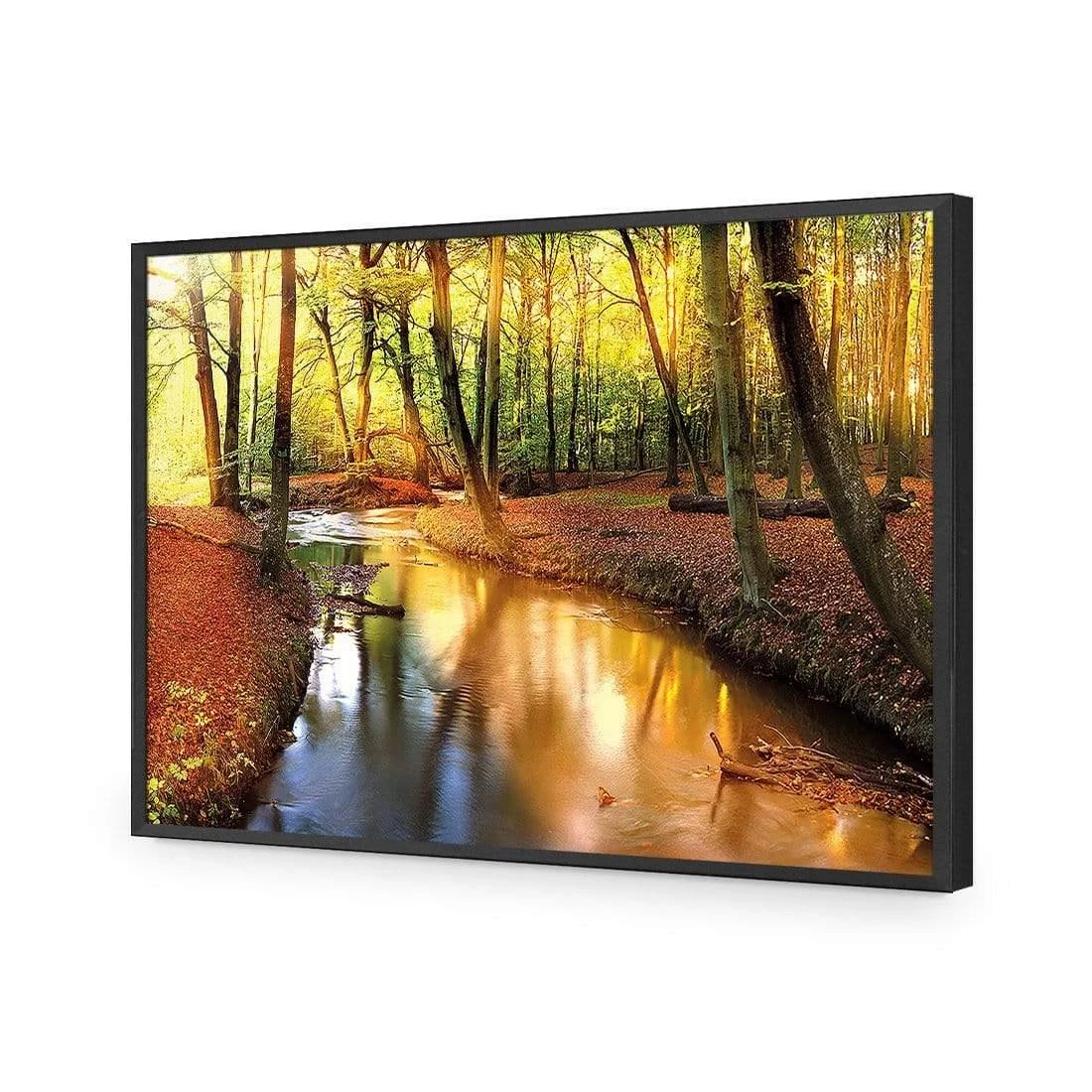 Sunkissed Forest Sunkissed Forest -WALL ART DESGIN SALE sunkissed forest acrylic glass no border black frame 45x30cm 729173