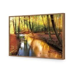 Sunkissed Forest 18 Sunkissed Forest -WALL ART DESGIN SALE sunkissed forest acrylic glass no border natural frame 45x30cm 751466