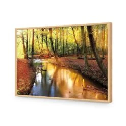 Sunkissed Forest 17 Sunkissed Forest -WALL ART DESGIN SALE sunkissed forest acrylic glass no border oak frame 45x30cm 370215