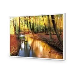 Sunkissed Forest 16 Sunkissed Forest -WALL ART DESGIN SALE sunkissed forest acrylic glass no border white frame 45x30cm 558410