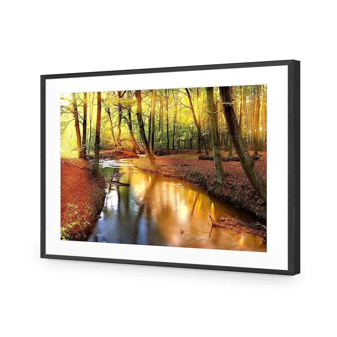 Sunkissed Forest Sunkissed Forest -WALL ART DESGIN SALE sunkissed forest acrylic glass with border black frame 45x30cm 580950