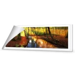 Sunkissed Forest (long) -WALL ART DESGIN SALE sunkissed forest long canvas rolled canvas 60x20cm 988230