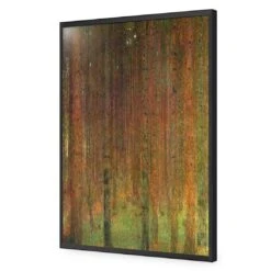 Tannenwald II By Gustav Klimt -WALL ART DESGIN SALE tannenwald ii by gustav klimt acrylic glass no border black frame 45x30cm 217644