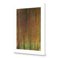 Tannenwald II By Gustav Klimt -WALL ART DESGIN SALE tannenwald ii by gustav klimt acrylic glass with border no frame 45x30cm 458663