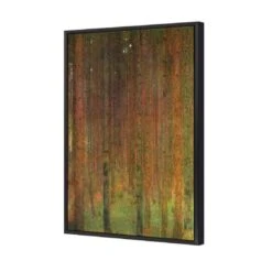 Tannenwald II By Gustav Klimt -WALL ART DESGIN SALE tannenwald ii by gustav klimt canvas black floating frame 45x30cm 584185