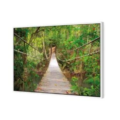 Thai Suspension Bridge 5 Thai Suspension Bridge -WALL ART DESGIN SALE thai suspension bridge canvas stretched canvas 45x30cm 511997