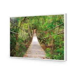 Thai Suspension Bridge 16 Thai Suspension Bridge -WALL ART DESGIN SALE thai suspension bridge canvas stretched canvas 45x30cm 611005