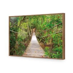 Thai Suspension Bridge 18 Thai Suspension Bridge -WALL ART DESGIN SALE thai suspension bridge canvas stretched canvas 45x30cm 989917