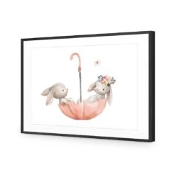 The Bunny Boat 11 The Bunny Boat -WALL ART DESGIN SALE the bunny boat acrylic glass with border black frame 45x30cm 982150