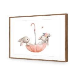 The Bunny Boat 14 The Bunny Boat -WALL ART DESGIN SALE the bunny boat acrylic glass with border natural frame 45x30cm 890122