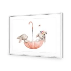 The Bunny Boat 12 The Bunny Boat -WALL ART DESGIN SALE the bunny boat acrylic glass with border white frame 45x30cm 773428