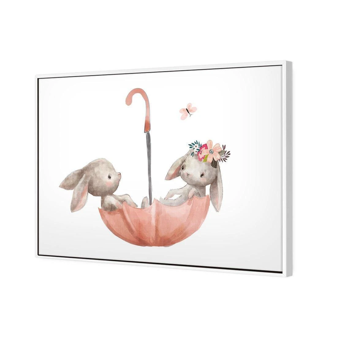 The Bunny Boat The Bunny Boat -WALL ART DESGIN SALE the bunny boat canvas white floating frame 45x30cm 770700