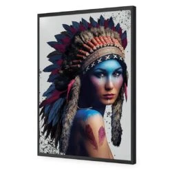 The Chief Woman Inked 16 The Chief Woman Inked -WALL ART DESGIN SALE the chief woman inked acrylic glass no border black frame 45x30cm 401147