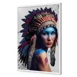 The Chief Woman Inked 17 The Chief Woman Inked -WALL ART DESGIN SALE the chief woman inked acrylic glass no border white frame 45x30cm 168578