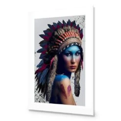 The Chief Woman Inked 10 The Chief Woman Inked -WALL ART DESGIN SALE the chief woman inked acrylic glass with border no frame 45x30cm 621801