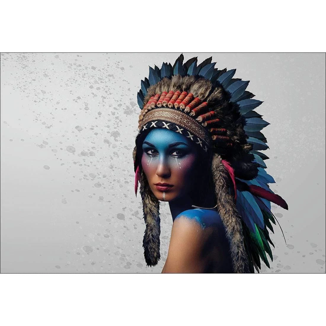 The Chief Woman (Landscape) The Chief Woman (Landscape) -WALL ART DESGIN SALE the chief woman landscape canvas stretched canvas 45x30cm 358886