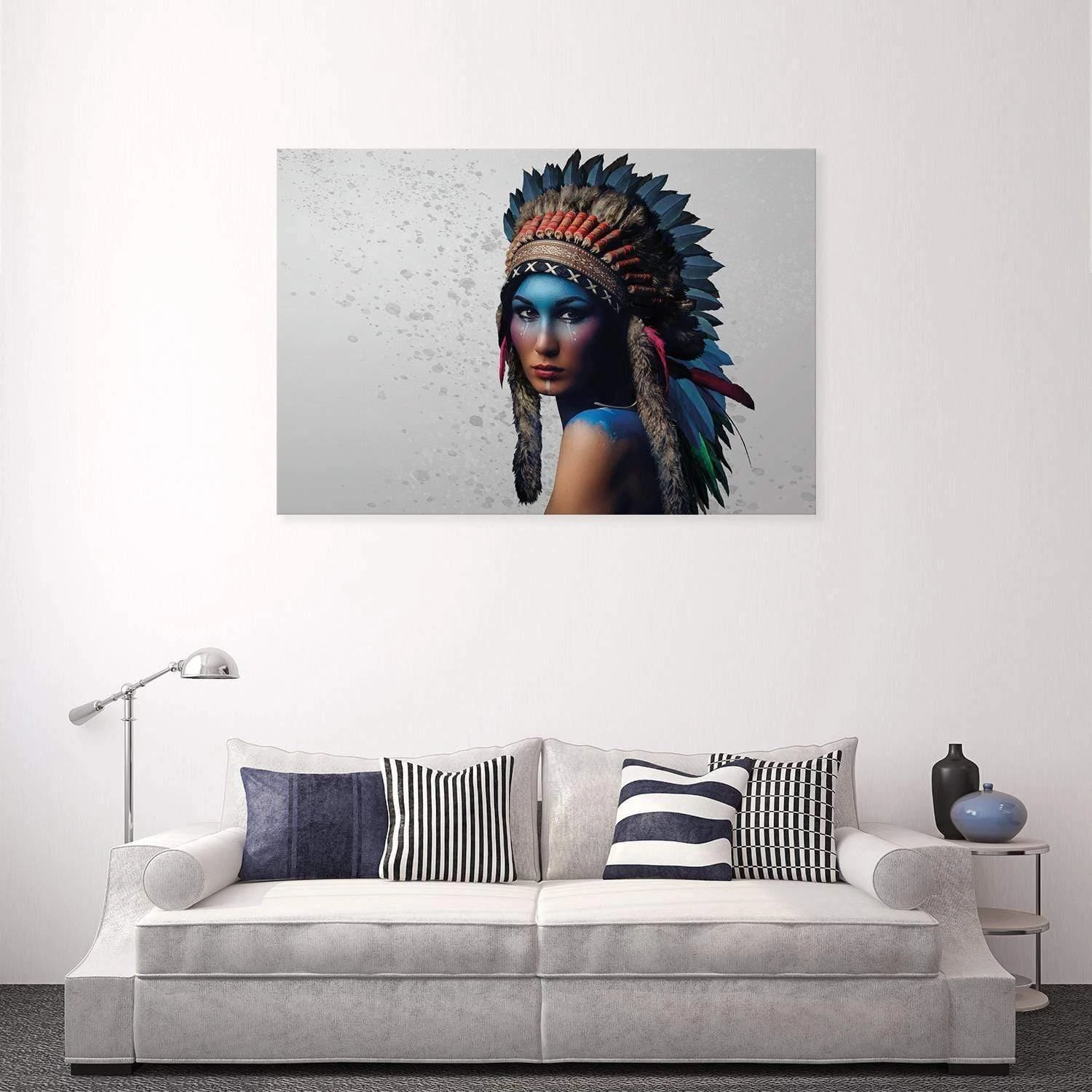 The Chief Woman (Landscape) The Chief Woman (Landscape) -WALL ART DESGIN SALE the chief woman landscape canvas stretched canvas 45x30cm 700978