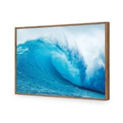 The Curl -WALL ART DESGIN SALE the curl acrylic glass no border natural frame 45x30cm 335795