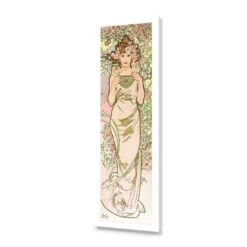 The Rose By Alphonse Mucha -WALL ART DESGIN SALE the rose by alphonse mucha acrylic glass with border no frame 90x30cm 921641