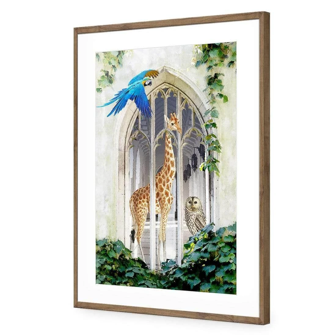 The Secret Window The Secret Window -WALL ART DESGIN SALE the secret window acrylic glass with border natural frame 45x30cm 626046