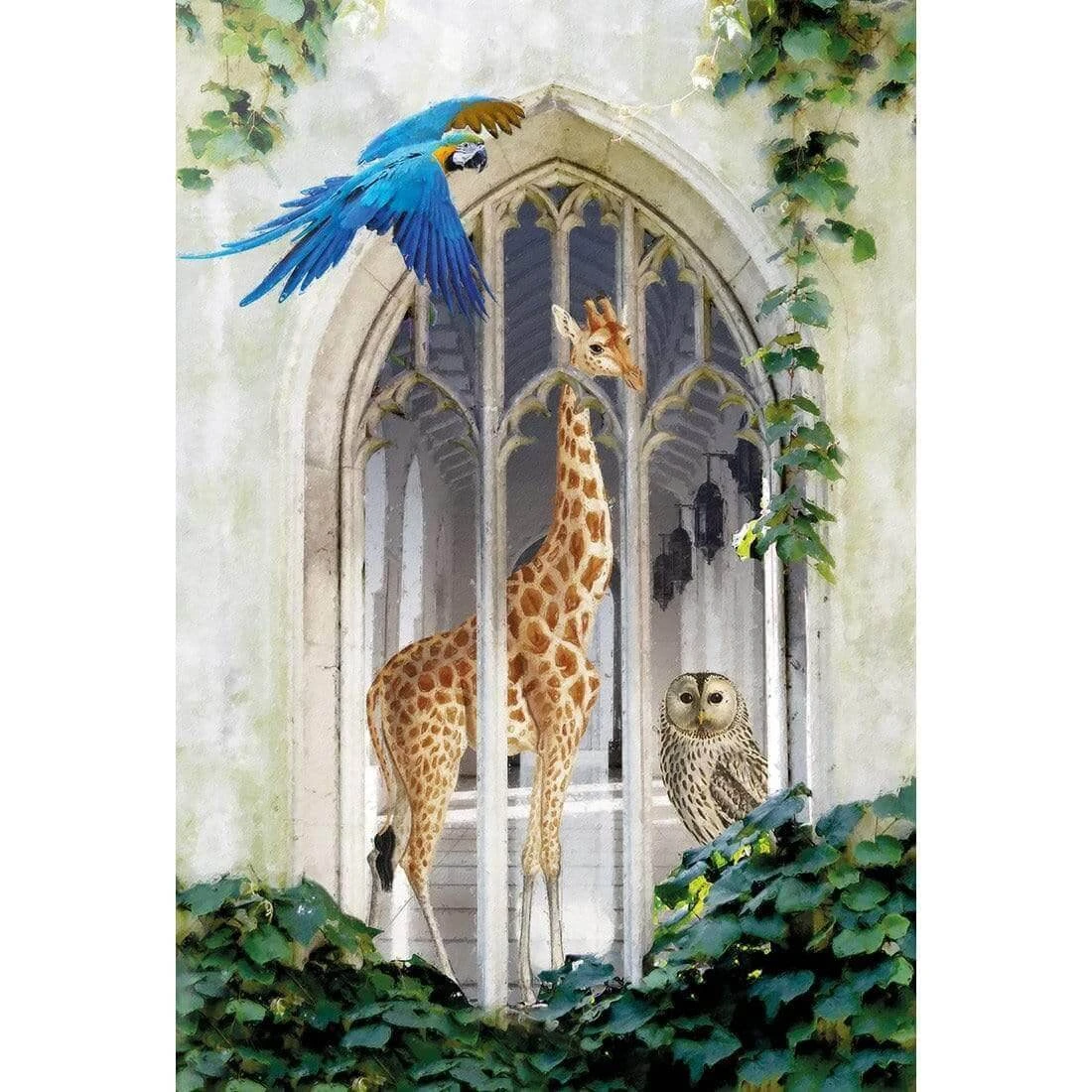 The Secret Window The Secret Window -WALL ART DESGIN SALE the secret window canvas stretched canvas 45x30cm 794059