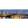 The Seine At Night (Long) -WALL ART DESGIN SALE the seine at night long canvas stretched canvas 60x20cm 152116