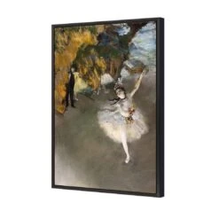 The Star By Edgar Degas -WALL ART DESGIN SALE the star by edgar degas canvas stretched canvas 45x30cm 182222