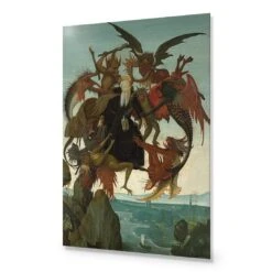 The Torment Of Saint Anthony By Michelangelo -WALL ART DESGIN SALE the torment of saint anthony by michelangelo acrylic glass no border no frame 45x30cm 675298