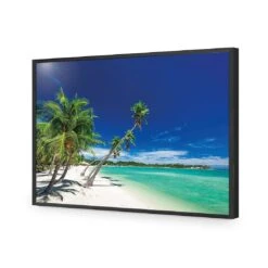 The Tropics Of Fiji -WALL ART DESGIN SALE the tropics of fiji acrylic glass no border black frame 45x30cm 672494