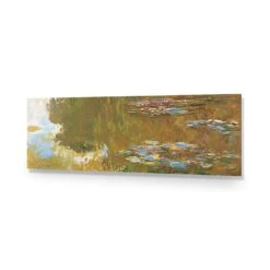 The Water Lily Pond By Monet -WALL ART DESGIN SALE the water lily pond by monet acrylic glass no border no frame 90x30cm 402596