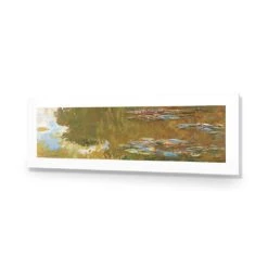 The Water Lily Pond By Monet -WALL ART DESGIN SALE the water lily pond by monet acrylic glass with border no frame 90x30cm 987977