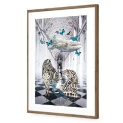 The White Whale's Dream 14 The White Whale's Dream -WALL ART DESGIN SALE the white whales dream acrylic glass with border natural frame 45x30cm 473714