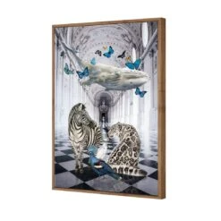 The White Whale's Dream 8 The White Whale's Dream -WALL ART DESGIN SALE the white whales dream canvas natural floating frame 45x30cm 832822