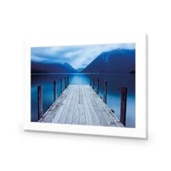 Tranquil Jetty -WALL ART DESGIN SALE tranquil jetty acrylic glass with border no frame 45x30cm 356576
