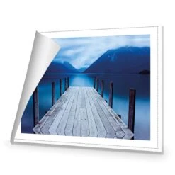 Tranquil Jetty -WALL ART DESGIN SALE tranquil jetty canvas rolled canvas 45x30cm 681079