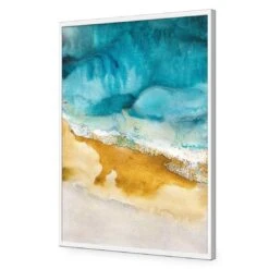Trepidation -WALL ART DESGIN SALE trepidation acrylic glass no border white frame 45x30cm 752559