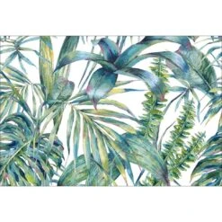 Tropical Collective On White (Landscape)
