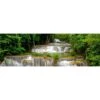Tropical Waterfall - Horizontal (Long) 2 Tropical Waterfall - Horizontal (Long) -WALL ART DESGIN SALE tropical waterfall horizontal long canvas stretched canvas 60x20cm 548514