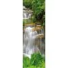 Tropical Waterfall - Vertical (Long) 2 Tropical Waterfall - Vertical (Long) -WALL ART DESGIN SALE tropical waterfall vertical long canvas stretched canvas 60x20cm 608937