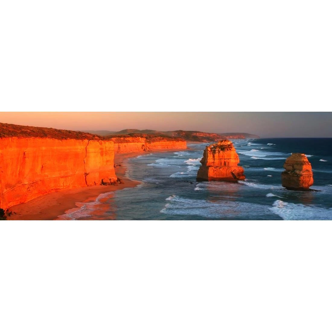Twelve Apostles at Sunset (long) Twelve Apostles At Sunset (long) -WALL ART DESGIN SALE twelve apostles at sunset long canvas stretched canvas 60x20cm 786466