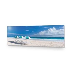 Umbrella Paradise (long) -WALL ART DESGIN SALE umbrella paradise long canvas stretched canvas 60x20cm 978081